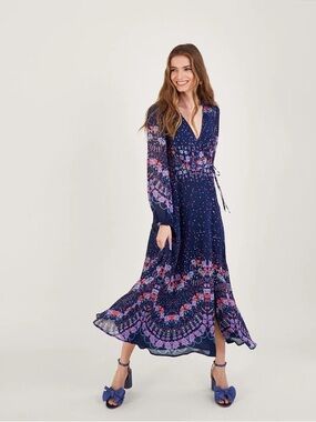 Monsoon - Talitha print wrap dress